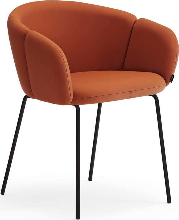 Oranžová jídelní židle Add – Teulat