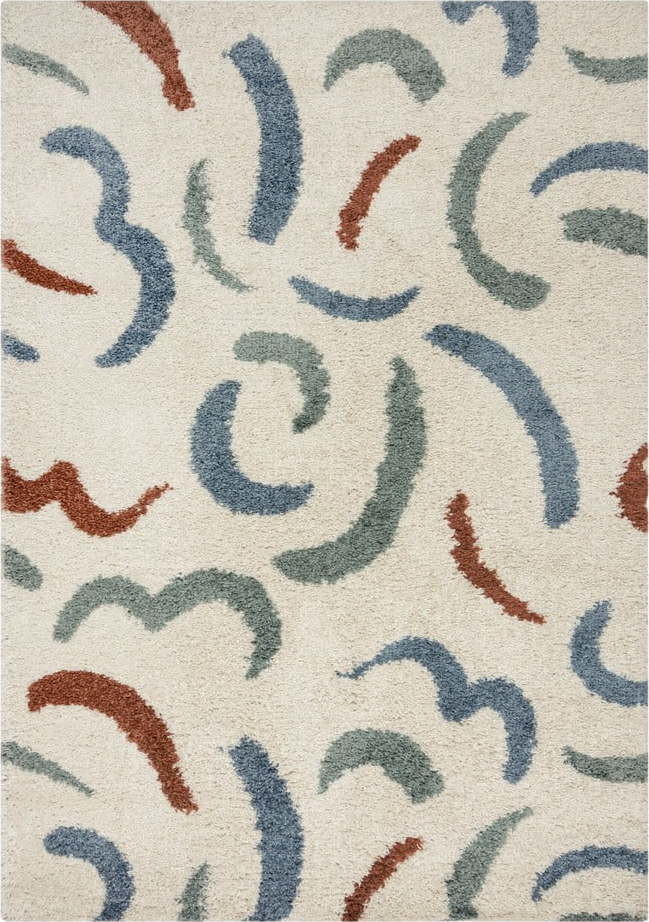 Krémový koberec 120x170 cm Squiggle – Flair Rugs