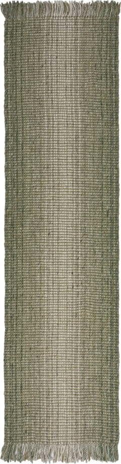 Zelený běhoun 60x230 cm – Flair Rugs