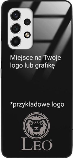 Leo Vlastní Grafika Logo Foto Case Akryl pro Galaxy A53 5G