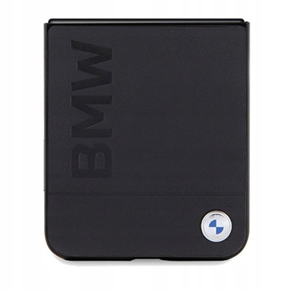 Pouzdro Bmw Leather Hot Stamp pro Samsung Galaxy Z Flip 5, kožené