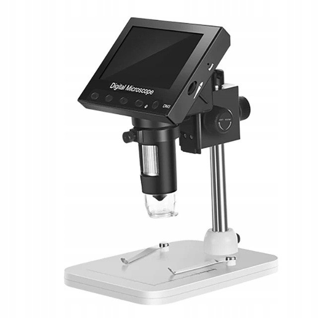 Digitální Mikroskop S Displejem Pro Pájení Klenotnictví 1000X Fullhd Hq