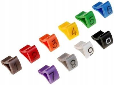 UM368.55 Značkovače kabelů 1.7-3.5mm, 10x100ks