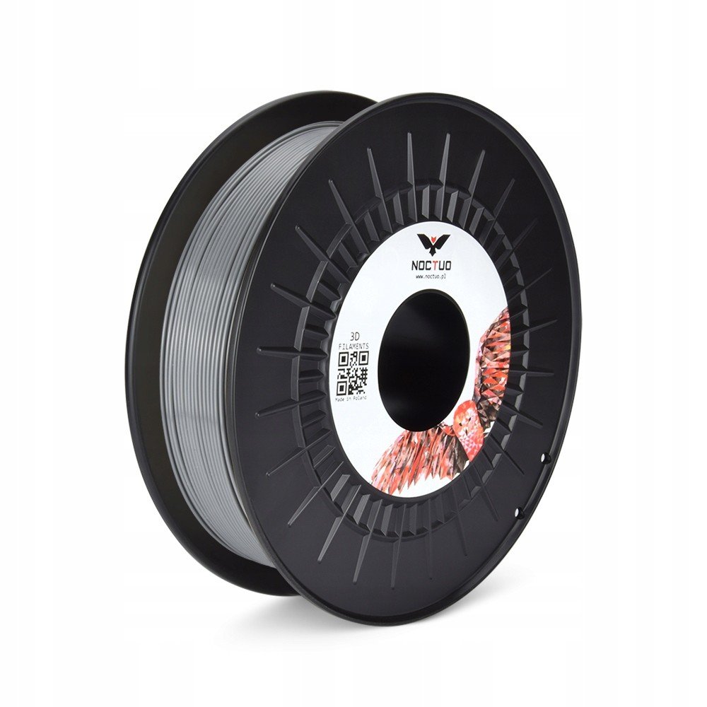 Filament Noctuo Pet-g Grey Gray Šedá 1,75mm 0,75kg