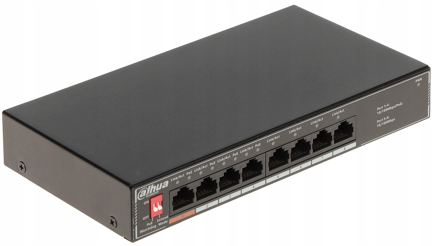switch Poe SF1008LP 8PORTOVÝ Dahua