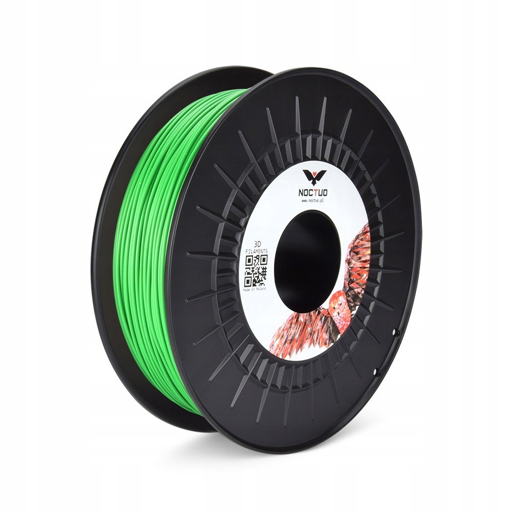 Filament Noctuo Grip Green Zelená 0,75kg 1,75mm Flex Guma