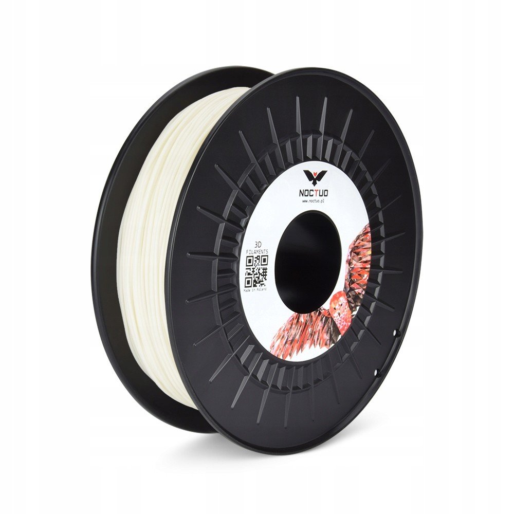 Filament Noctuo Grip White Bílá 0,75kg 1,75mm Flex Guma