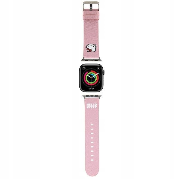 Hello Kitty Řemínek Hkawmpgkhp Apple Watch 38/40/41mm růžový/pink strap Kitty