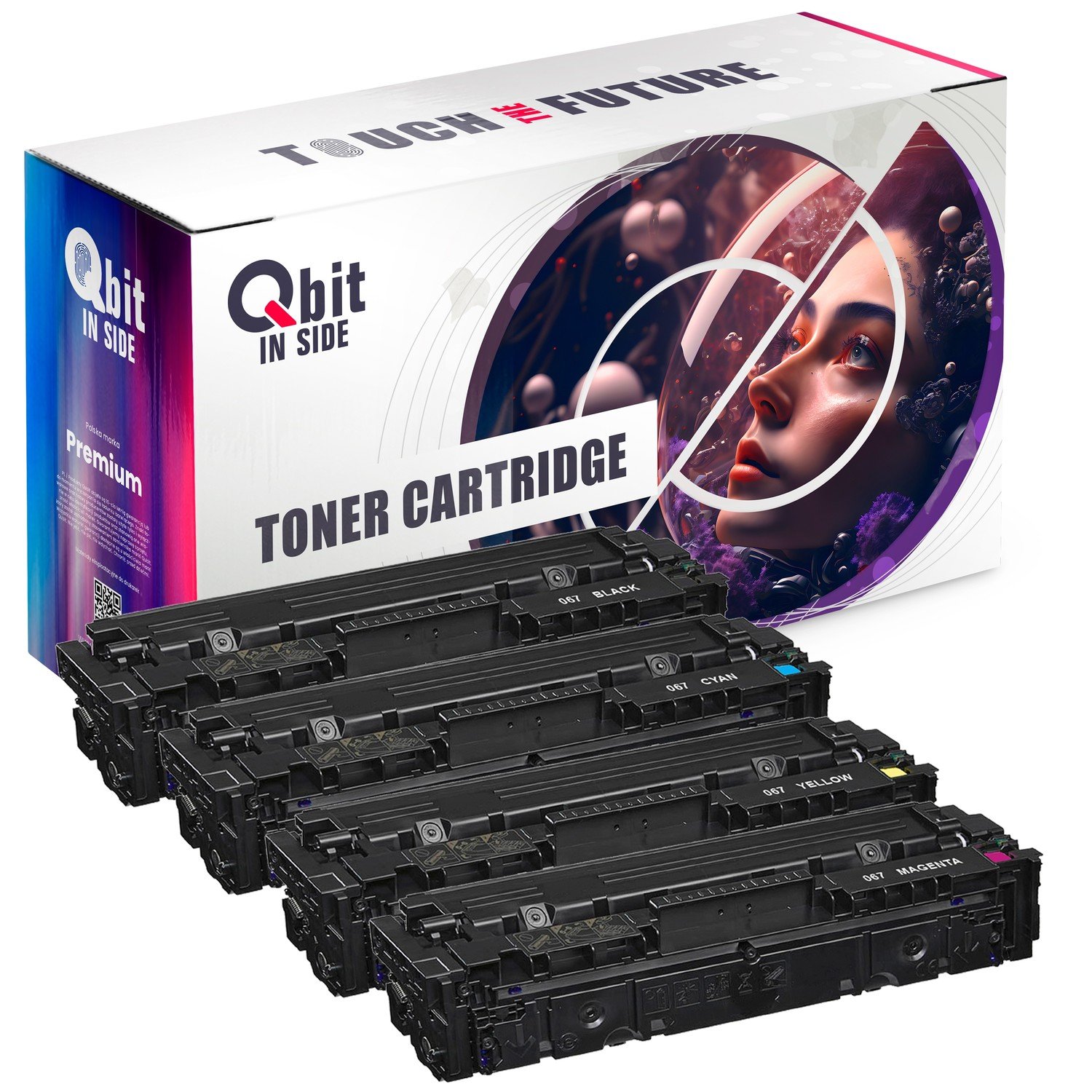4x Toner Pro Canon i-SENSYS LBP-631cw LBP-633cdw MF651cw MF655cdw CRG-067