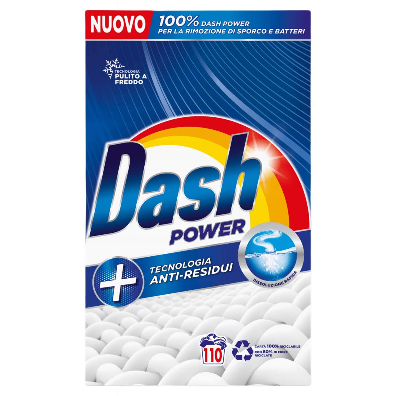Dash Power Prací prášek Lavatrice Fustino 110 praní Classico Dash Power
