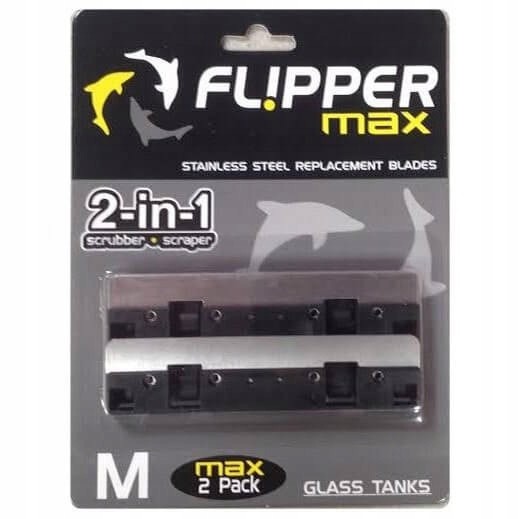 Flipper Rb ocelové břity čistič Max Float 2ks