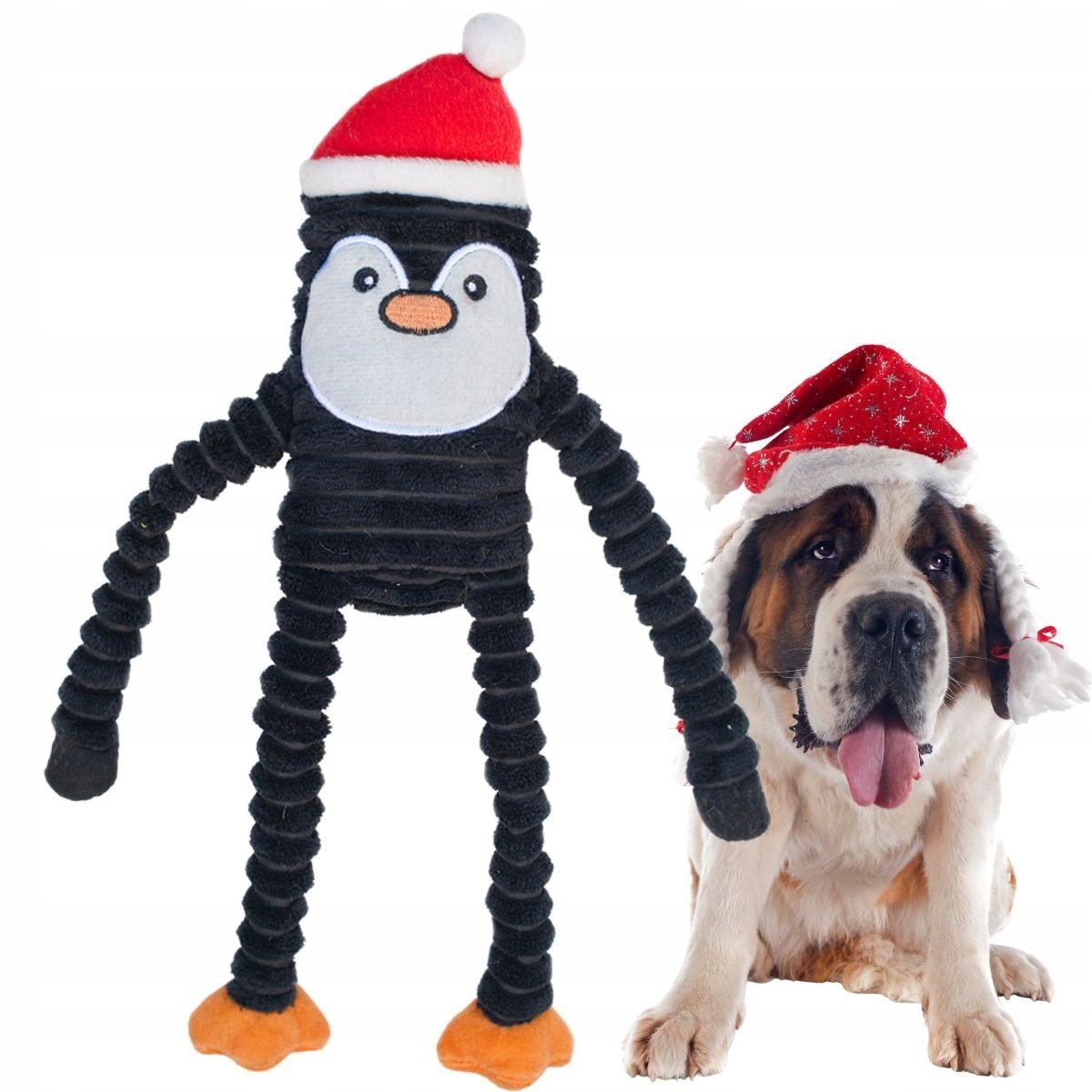 Hračka Pro Psy Světový Tučňák šustící obrovský 90 cm XXL na Vánoce