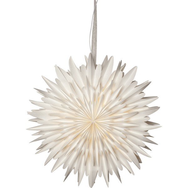 Světelná dekorace průměr 60 cm Star Trading Star Winter - bílá