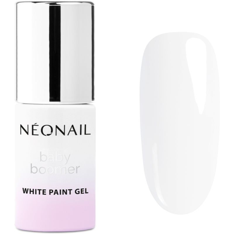 NEONAIL Baby Boomer Paint Gel gelový lak na nehty odstín White 6,5 ml