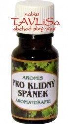 vonný olej Pro klidný spánek 10ml Aromis