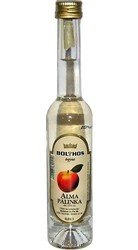 Alma Pálinka 50% 40ml Bolyhos Miniatura