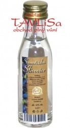 Slivovice 52% 20ml Samotišská miniatura
