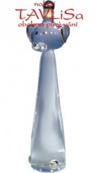 sklo zvíře Pes 0,35l zlacený