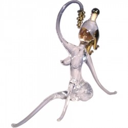 sklo Žena 0,2l zlacená