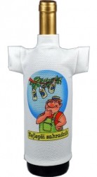 Tričko dárkové na láhev Nejlepší zahradník