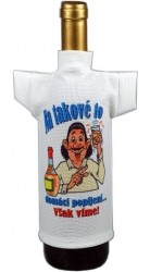 Tričko dárkové na láhev Na popíjení, Však víme!