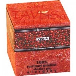 svíčka kostka Višeň palmová 230g Rentex