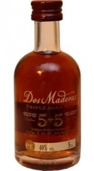 Rum Dos Maderas 5y+5y 40% 50ml Miniatura