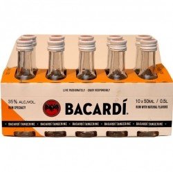 Rum Bacardi Tangerine 35% 50ml x10 miniatura