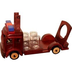 Hasičské auto OT s nástavbou na láhev a majáček