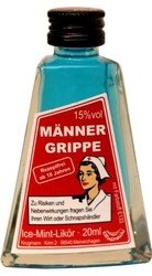 Männergrippe Ice-Mint 15% 20ml Krugmann miniatura