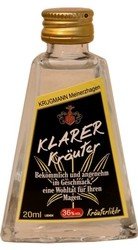 Klarer Kräuter 36% 20ml Krugmann miniatura