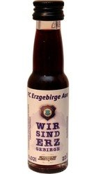 Heidelbeerlikör 22% 20ml miniatura v Sada FC Erzge