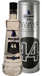 Vodka Puschkin Premium 44% 0,7l Plech Tuba