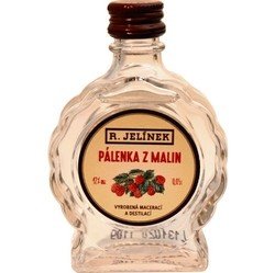 Pálenka z malin 42% 50ml budík v Sada-N