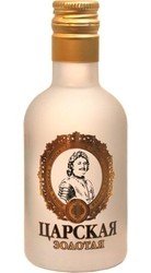 Vodka Carskaja Zolotaja 40% 50ml miniatura etik3