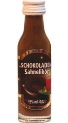 Schokoladen Sahnelikör 15% 20ml v Sada Weihnachst