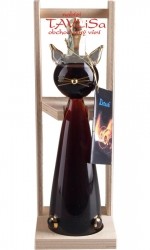 Kočka griotte 30% 0,2l dřevo stojánek