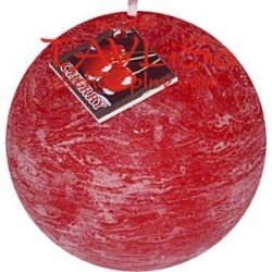 svíčka koule Divoká višeň rustic vonná 125g Rentex