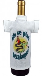 Tričko dárkové na láhev Kdo se plazí nezakopne!