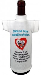 Tričko dárkové na láhev Stanu se Tvým nejlepším