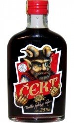 Čert Bylinný Likér 25% 0,2l Apicor Placatice