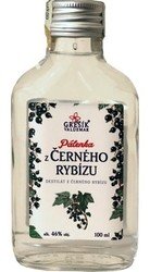 Pálenka z černého rybízu 46% 0,1l Grešík
