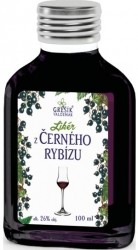 Likér z černého rybízu 26% 100ml Grešík Placatice