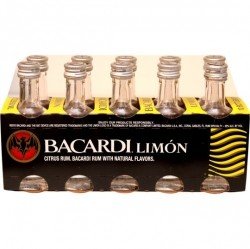 Rum Bacardi Limón Citrus 35% 50ml x10 miniatura