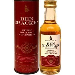 Whisky Ben Bracken Speyside 40% 50ml mini v Sadě