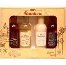 Sada Ron Rumbero 40ml x4 miniatury