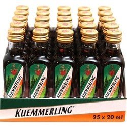 Likér Kuemmerling Bylinný 35% 20ml x25 mini etik3