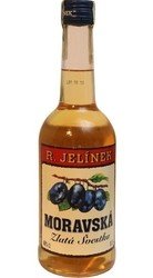 Švestka zlatá Moravská 40% 0,5l Rudolf J. etik2