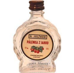 Pálenka z jahod 42% 50ml budík v Sada-N