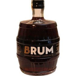 Brum Medový Tuzemák 38% 0,5l Soudek